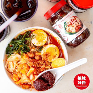 Penang Halo Hokkien Prawn Mee Paste and Products 虾佬福建虾面酱