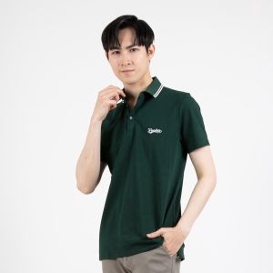 Forest Pique Cotton Plain Slim Fit Polo T Shirt Men Tipped Collar Polo Tee | Baju T Shirt Lelaki - 621351