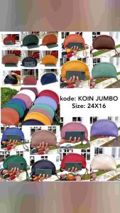 Dompet Papirut Koin Jumbo XL Size 24X16 Terlaris