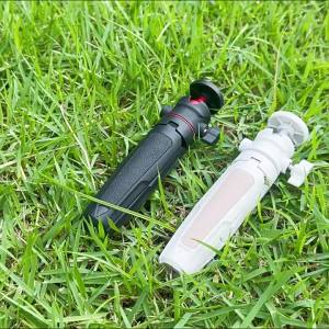 AE Beizhen WT008 Mobile phone mirrorless camera desktop tripod extendable selfie stick handle live streaming stand portable