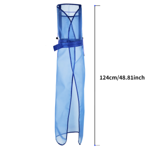 MODERNLUX Mesh Lawn Mower Apron with Pocket Breathable Garden Work Apron Professional Adjustable Weeding Apron For Trimming Landscaping