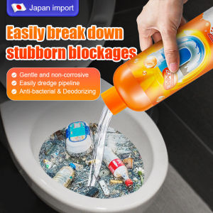 3s Quick clear blockage Drain clog remover 500ML No damage to pipes Pipe drain cleaner Dissolves 500 Types of Clogs Sink clog remover Sink Drain Pipe Cleaner Toilet clog remover 管道疏通剂 通水管清洁剂 通下水道剂 除臭剂 下水道疏通剂 Tandas tersumbat