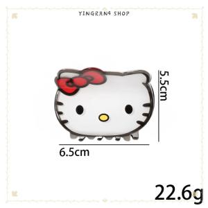 ซื้อ 1 ชิ้นลด 10 บาท ใหม่ SANRIO Hello Kitty Claw คลิปการ์ตูนน่ารักก้ามหนีบผมกิ๊บติดผมผู้หญิง