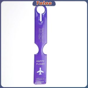 Luggage Tag PVC Cover ID Name Address Suitcase Holder Waterproof Luggage Label Baggage Boarding Tags