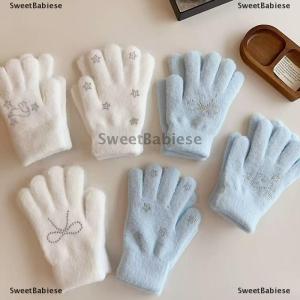 [COD] SweetBabiese Dễ Thương Găng Tay Sang Trọng Cho Phụ Nữ Mùa Đông Dày Ấm Coldproof Ngoài Trời Đi Xe Đạp Găng Tay Món Quà Hoàn Hảo Cho Cô