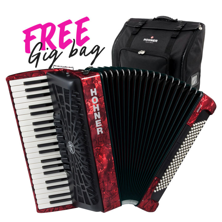 ⭐Germany Brand⭐ Hohner® Bravo III 120 Chromatic Accordion 120 Bass 41 ...