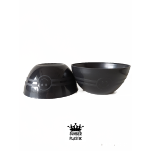 Mangkok Plastik/Mangkok KUAH/Mangkok Makan Emotion 14cm (1LUSIN/12PCS)
