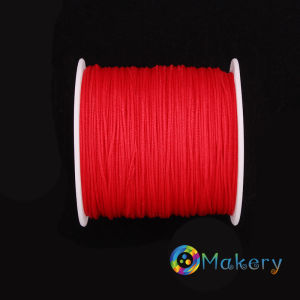 L·M Nylon Thread Cotton Thread String DIY Beaded Braided Bracelet Jewelry Making 40meters 0.8mm