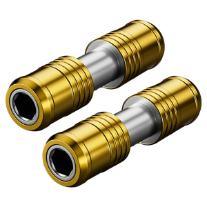 Hexagonal Shanks Double Ended Quick Changes Adapter with Auto Locking Mechanism & Waterproof Designing For Electric Drills