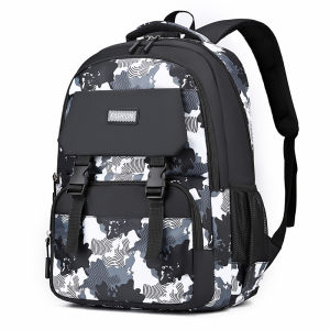 NESKIM Large Capacity Backpacks Waterproof Fashion bag for men Fashion Simple Casual Travel Bag Beg pelajar universiti