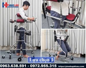 Khung hỗ trợ tập đi tập đứng cho người yếu chi dưới