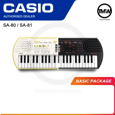 Casio SA-80 SA-81 Mini Digital Keyboard 44 Keys Toy Piano for Kids and Beginners