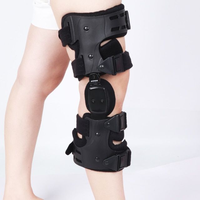 OA Knee Brace For Arthritis Ligament Medial Hinged Knee Support ...