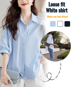 Womens Shirts Sense of Style Ideal for Everyday Wear Comfortable Slim Womens Shirt Covering Up Body Flaws