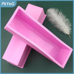 PkYeG 1200G Silicone Xà Phòng Khuôn Hình Chữ Nhật Bánh Mì Nướng Bánh Mì Khuôn Handmade Hình Thức Xà Phòng Công Cụ