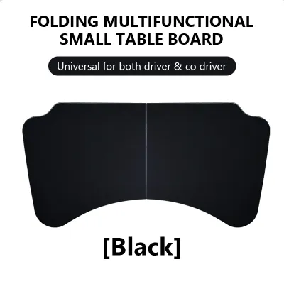 Car Steering Wheel Table Tray Multifunctional Car Laptop Desk Food Tray Work Holder Foldable Meja Kereta Roda Steren