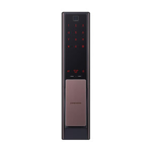 SAMSUNG SHP-DP738 Push-Pull Handle Design with Fingerprint Access Digital Door Lock | Free Installation & Technical Support