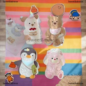 [COD] SweetBabiese Đáng yêu phim hoạt hình động vật tóc Claw cho phụ nữ cô gái ngọt ngào thỏ con chó con gấu chim cánh cụt tóc Clip Kawaii Sáng Tạo cá mập Clip