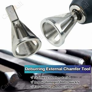 Stainless Steel Remove Burr Tools Drill Bit Deburring External Chamfer Tool