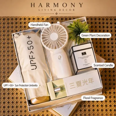 Ready Stock 🇲🇾 G11 Premium Gift Set for Women Birthday Anniversary Bridesmaid Glass Tumbler Humidifier Hamper 伴手礼礼盒