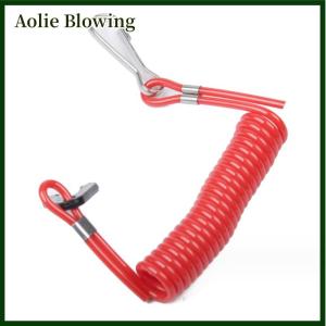 Aolie Marine Outboard Engine Boat Motor Kill Stop Switch For Jet Ski 2-425hp Key Rope Reminder Rope Boatemergency Stop
