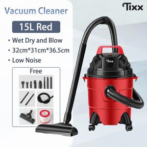 Tixx 18000Pa Vacuum Cleaner for Home Wet and Dry Blow 3 In 1 Dust Mite for Bed Sofa Car Floor 15/18L