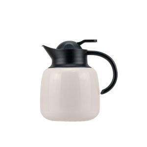 HELUVK 1000ML Tea Pot Insulation Stainless Steel Water Bottle Portable Large Capacity Coffee Pot