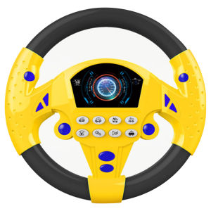 Pokemon Shop Childrens Co-pilot Steering Wheel Music Simulation Driving Simulation Steering Wheel Children Teach Educational Toys
