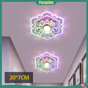 Chandelier Ceiling Sara Led Light Room Modern Crystal LED Ceiling Light Aisle Light Flower Shape Crystal Corridor Ceiling Light Home Decor Balcony Light Entrance Light Corridor Light