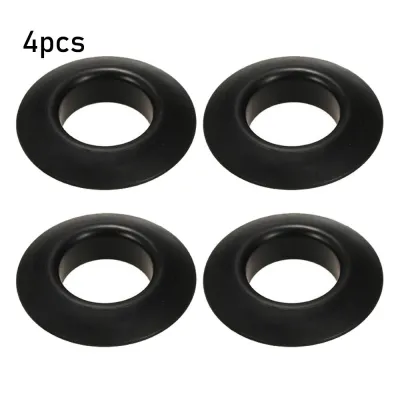 PURETEN 2/4Pcs Plastic Outdoor Rowing Boat Black Splash Guards Propel Paddle Parts Kayak Oar Accessories Drip Ring Replacement