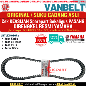 Vanbelt Xeon Karbu GT RC Aerox 125 Original Yamaha Genuine Parts