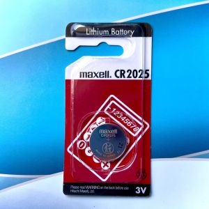 Pin CR2025 Maxell 3V Chính Hãng Nhật Bản Made in Japan