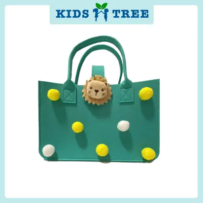 Cartoon Mummy Bag Maternity Mummy Bag Gift Felt Portable Bag Baby Diaper Bag Storage Beg Simpan Susu Pamper Diaper Wallet Purse Travel