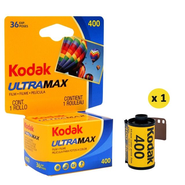 Kodak Ultramax 400 Color Negative Film (ISO 400) 35mm 24-Exposures - 2 Pack  (2 Items)