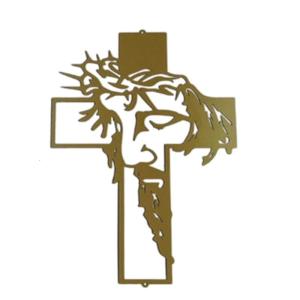 Acrylic Crosses Sign Wall Decors for Easters and Thanksgiving Office Living Room Wall Hanging Ornament Religious Gift