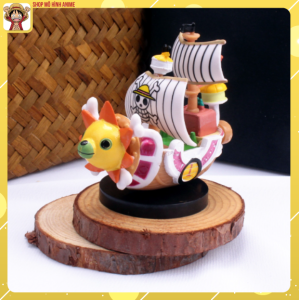 Mô Hình Thuyền One Piece Thuyền Thousand Sunny Cao 9cm Mô Hình Decor Trang Trí Bộ Sưu Tập Nhân Vật