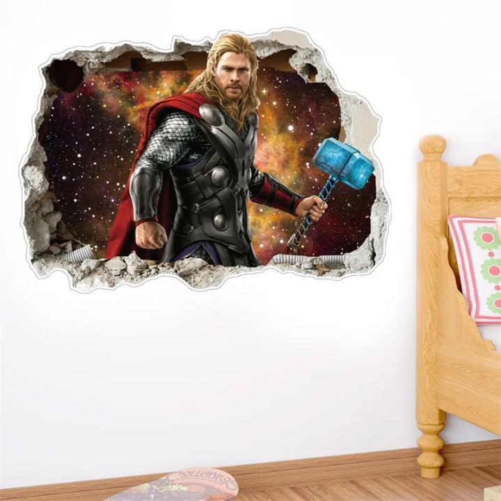 tan0 MALL3D Marvel Raytheon DIY Wallpaper Children's Room Raytheon ...