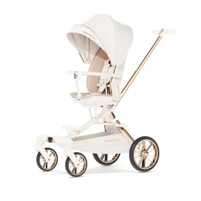 Baobaohao V16max Baby Stroller 2 Way All Terrain Foldable Lightweight with Tray (Upgrade Canopy)