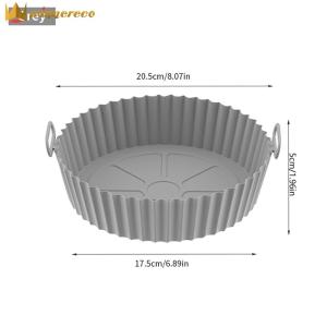 [Winnereco] Miếng lót nồi chiên ít dầu Silicon Lót không dính lò nướng có thể tái sử dụng dụng cụ nướng bánh nhà bếp dễ dàng vệ sinh chịu nhiệt