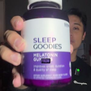 GOODIES NUTRITION Melatonin Gummies – Sleep Goodies – 1 bottle (60 Gummies) - Improves Sleep Quality