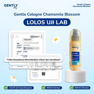 Gently Baby Gentle Cologne - Parfum Bayi Tanpa Alkohol | Wangi Tahan Lama & Non Irritant