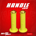 MOTORCYCLE HANDLE GRIP RUBBER WITH ALLOY BAR END B699-72 B798-78. 