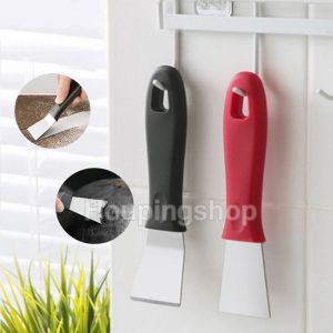 Multifunction Curve Head Iron Shovel Stainless Steel Cleaning Scraper Ice Remove Shovel Kitchen Cleaning Tool