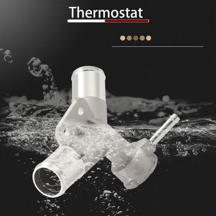 Aluminium Engine Radiator Filler Neck Coolant Thermostat Housing Water ...