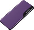 Phone Case for Samsung A15 5G, Galaxy A15 Fashion Slim Business Smart View Magnetic Flip Case Drop Shockproof Cover for Samsung Galaxy A15 5G, Purple QH. 