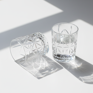 Ly Thủy Tinh Tumbler - Snowflake | 300ml | [LYNOIR_LY100]