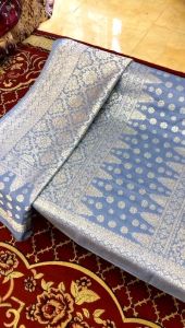 Songket Palembang Lepus Eksklusif Sutera Gebeng Ori Kristal Import Nomor 1 Terbaru Promo Pengantin