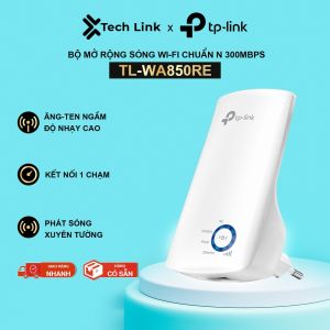 [Vùng Sóng Rộng] Bộ Mở Rộng Sóng Wifi TP-Link TL-WA850RE Chuẩn N 300Mbps