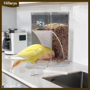 [Hillarys] Large Capacity Bird Feeder Box Anti-Splash Bird Food Dispenser Durable Parrot Feeding Box For Small Medium Birds