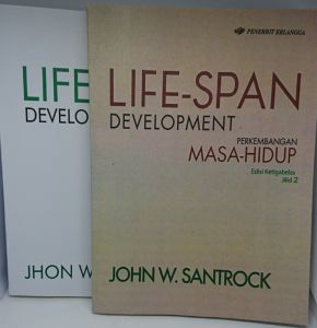 Paket 2 Buku Life Span Development (Perkembangan Masa Hidup) edisi 13 Jilid 1 dan 2 Penulis Jhon W. Santrock